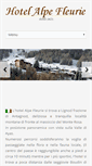 Mobile Screenshot of hotelalpefleurie.com